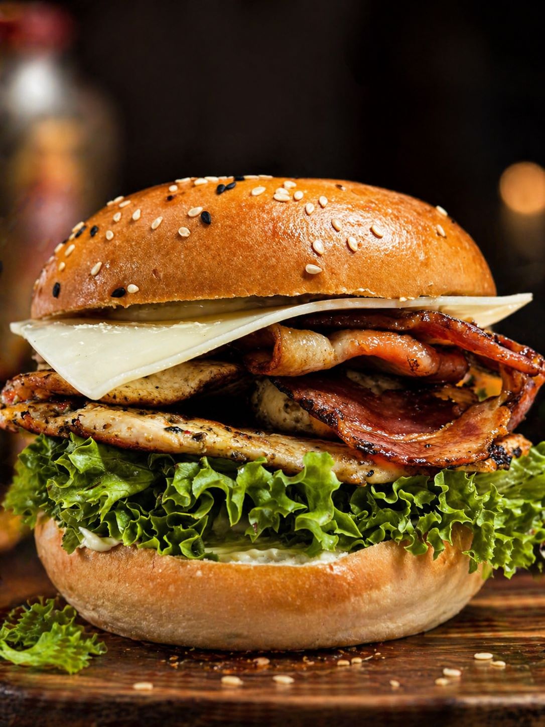 Peri Per Chicken Burger / Wrap