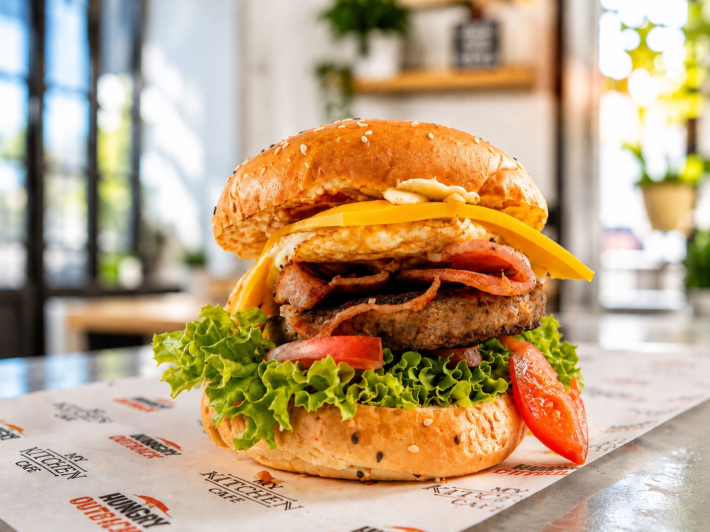 Works Beef Burger